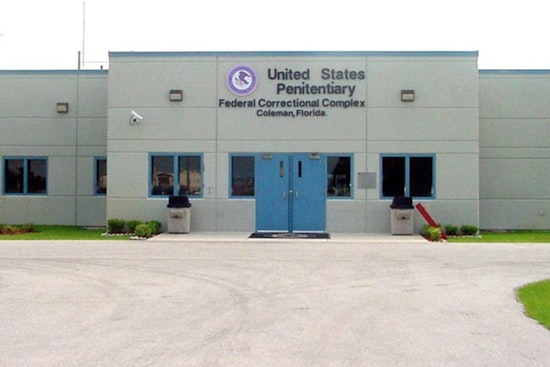 Federal Inmate at Coleman Correctional Charged with Intent to Distribute Methamphetamine