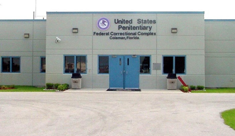 Federal Inmate at Coleman Correctional Charged with Intent to Distribute Methamphetamine