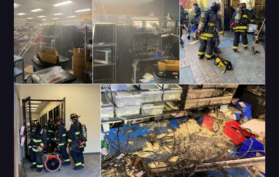 Firefighters Quell Electrical Fire at Mountain View Commercial Building; $200K in Damages Estimated