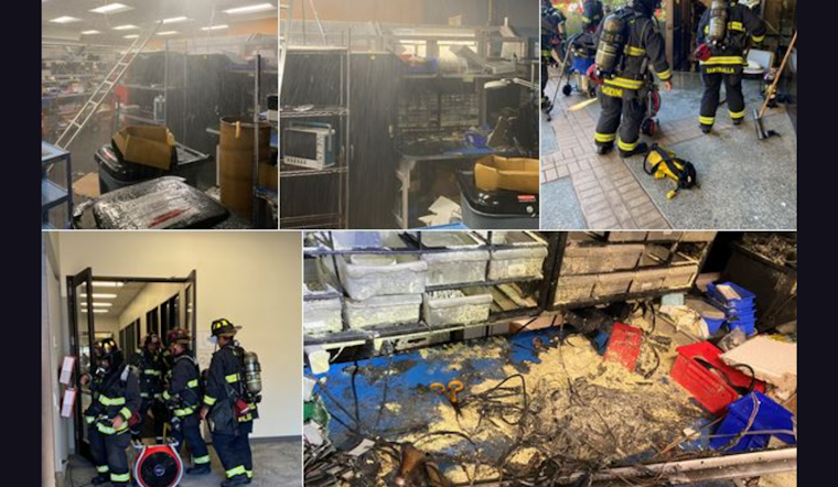 Firefighters Quell Electrical Fire at Mountain View Commercial Building; $200K in Damages Estimated