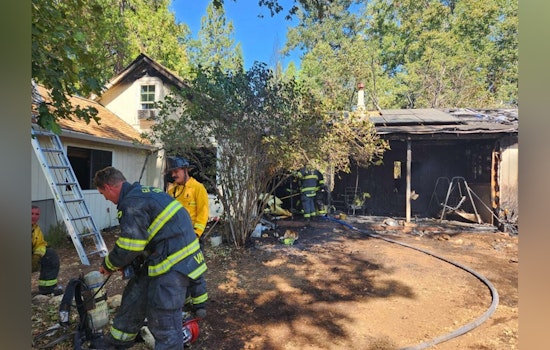 Firefighters Quickly Extinguish Blaze on Mace Road in Camino with No Injuries Reported