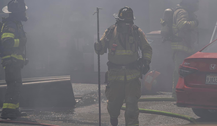 Firefighters Tackle Residential Blaze in Antioch, Save Residents and Pet Amid Condo Inferno