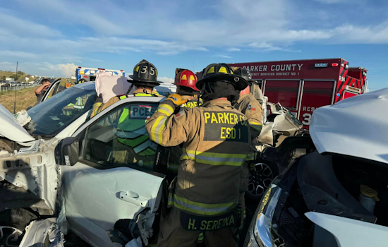 First Responders Tackle Complex Five-Vehicle Crash on I-20 Near Willow Park and Aledo