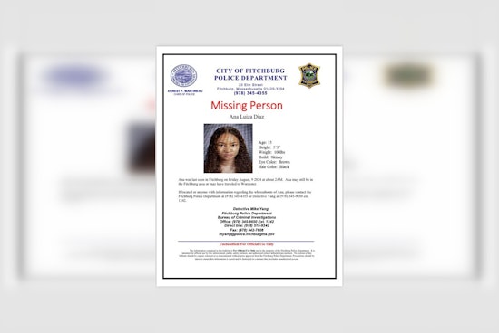 Fitchburg Police Intensify Search for Missing Teen Ana Luiza Diaz, Urging Community for Leads