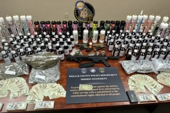 Five Arrested on Drug and Weapons Charges After DeKalb County Raid