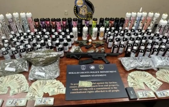 Five Arrested on Drug and Weapons Charges After DeKalb County Raid