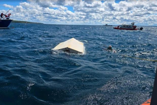Five People and Dog Rescued Near Mackinac Island After Boat Capsizes
