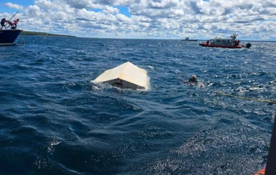 Five People and Dog Rescued Near Mackinac Island After Boat Capsizes