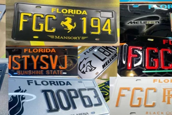 Florida Highway Patrol Enforces Crackdown on Illegally Altered License Plates