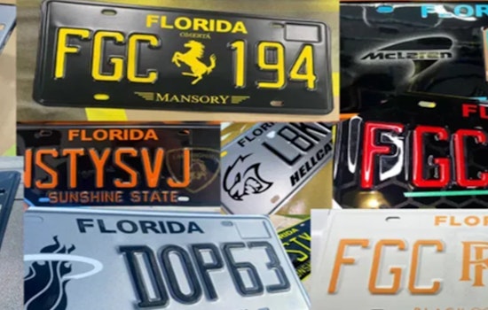 Florida Highway Patrol Enforces Crackdown on Illegally Altered License Plates