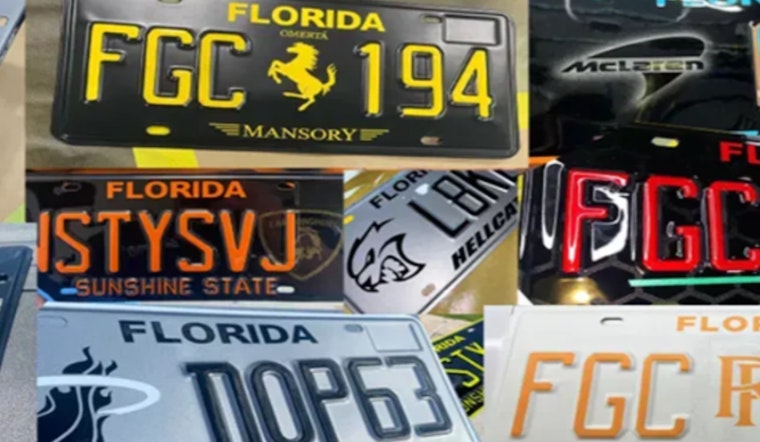 Florida Highway Patrol Enforces Crackdown on Illegally Altered License Plates