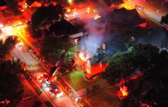 Flower Mound Firefighters Battle Intense Blaze, Rescue Elderly Couple and Pets with No Injuries