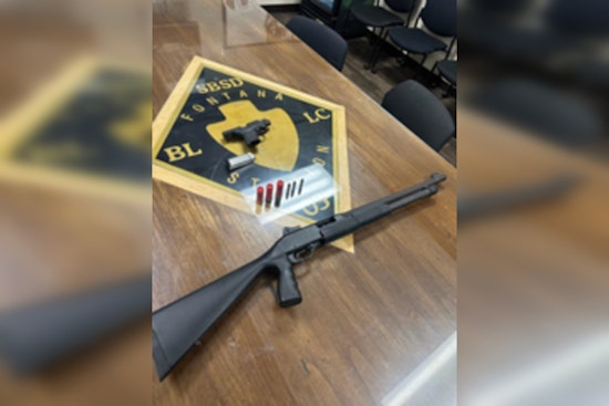 Fontana Man Arrested, Firearms Seized After Road Rage Incident in San Bernardino County