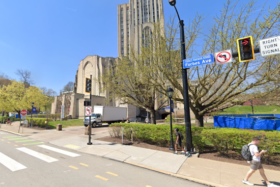 Forbes Avenue in Oakland to Narrow Down to One Lane for Nighttime Construction Until October