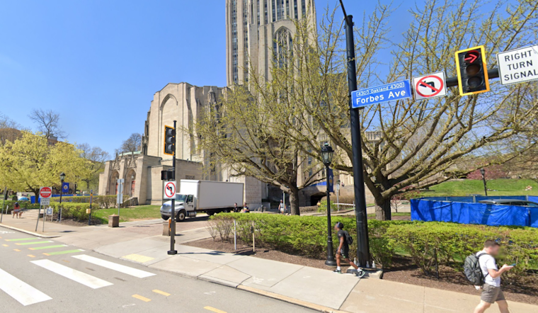 Forbes Avenue in Oakland to Narrow Down to One Lane for Nighttime Construction Until October