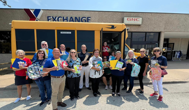 Fort Worth Community Rallies to Support Military Families at NASJRB with Successful 'Fill the Bus' School Supply Drive
