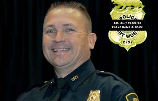 Fort Worth Community to Hold Candlelight Vigil for Fallen Officer Sgt. Billy Randolph