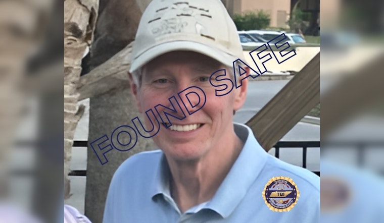 Found Safe and Sound, Murfreesboro Man Subject of Silver Alert Located