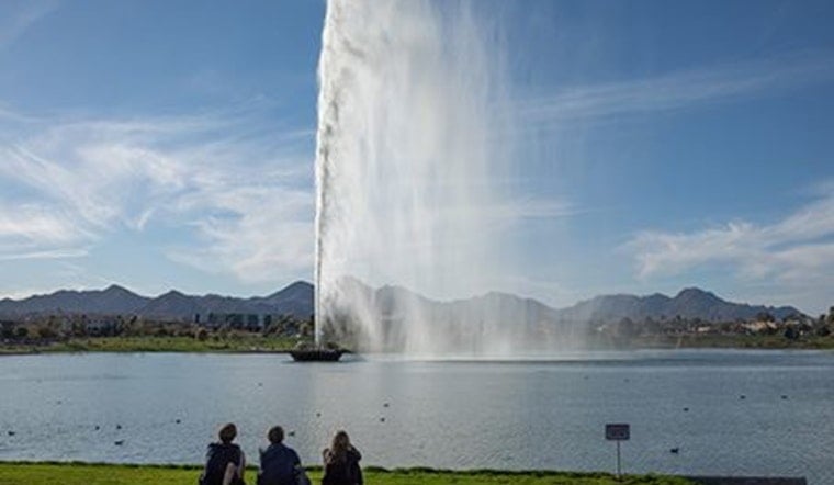Fountain Park in Fountain Hills Embraces Fall with Annual Overseeding for Lush Winter Lawns