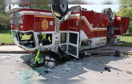Four Firefighters Hospitalized After Truck Overturns While Responding to Fatal Crash in Indianapolis