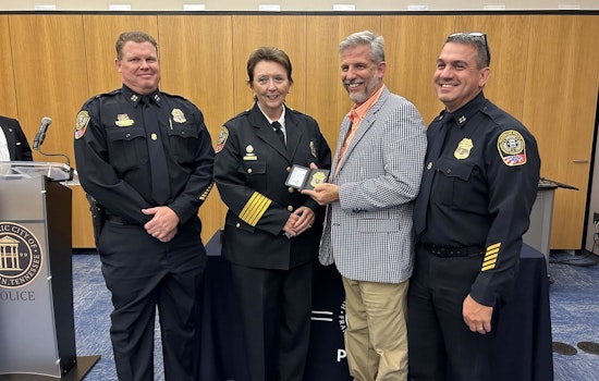 Franklin Celebrates 25 Years of Service as Lieutenant Eric Anderson Retires from Police Department