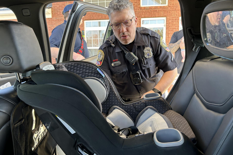 Franklin Officer Honored as Tennessee's Child Passenger Safety Technician of the Year