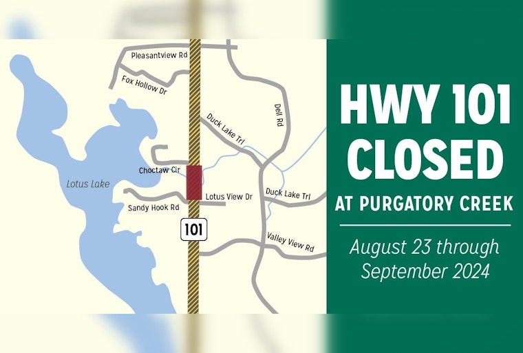Full Closure on Highway 101 between Choctaw Circle and Sandy Hook Road Starting August 23, MnDOT Announces