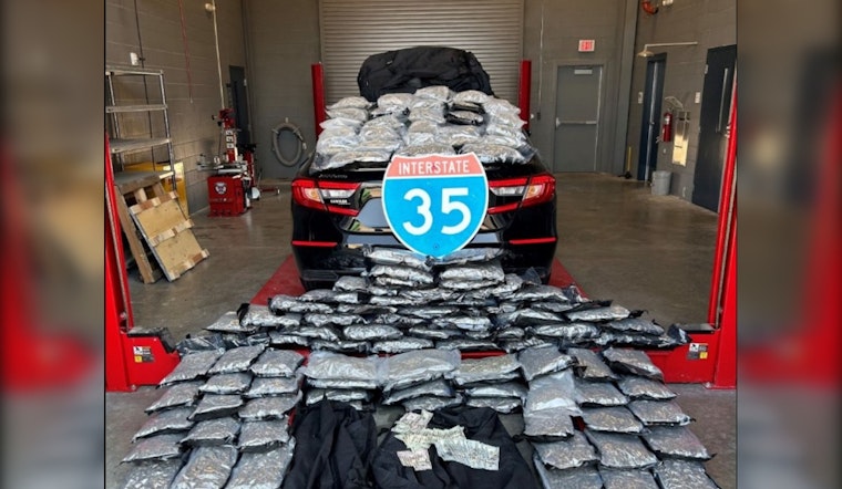 Georgetown Traffic Stop Leads to Major Drug Bust, Over 120 Pounds of Marijuana Seized by Williamson County Deputies