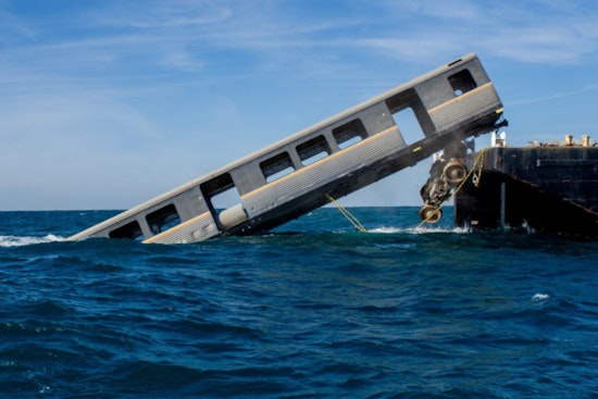 Georgia's Retired MARTA Railcars Flourish as Man-Made Reefs Off Ossabaw Island Coast