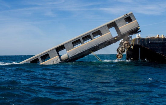 Georgia's Retired MARTA Railcars Flourish as Man-Made Reefs Off Ossabaw Island Coast