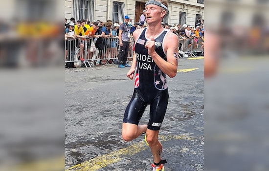 Germantown's Seth Rider and Team USA Snag Silver in Olympic Triathlon Mixed Relay in Paris