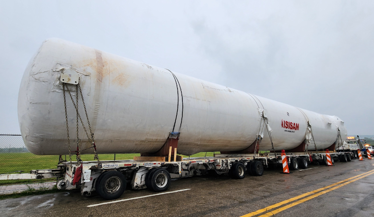 Giant 'Super Load' Tank Heads to Intel Plant in Licking County, Ohio with Scheduled Stops in Chillicothe and Rickenbacker