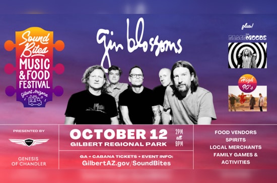 Gilbert Gears Up for Debut of Sound Bites Music & Food Festival Headlined by Gin Blossoms