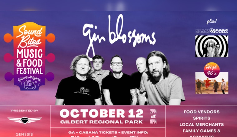 Gilbert Gears Up for Debut of Sound Bites Music & Food Festival Headlined by Gin Blossoms