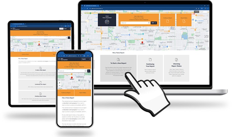 Gilbert Police Department Launches AI-Powered Online Reporting System for Minor Crimes