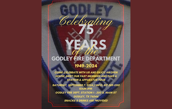 Godley Fire Department Celebrates 75 Years of Community Service with Anniversary BBQ and Public Festivities