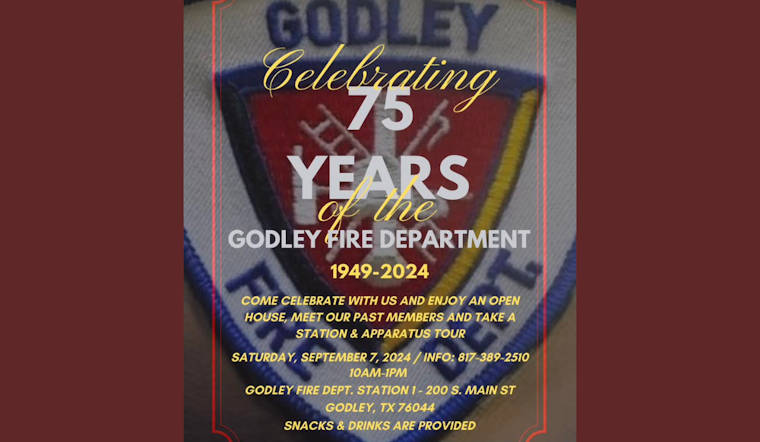 Godley Fire Department Celebrates 75 Years of Community Service with Anniversary BBQ and Public Festivities