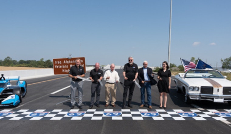 Gov. Holcomb, VP Pence, and Former Gov. Daniels Unveil Completed I-69 Link Between Evansville and Indianapolis