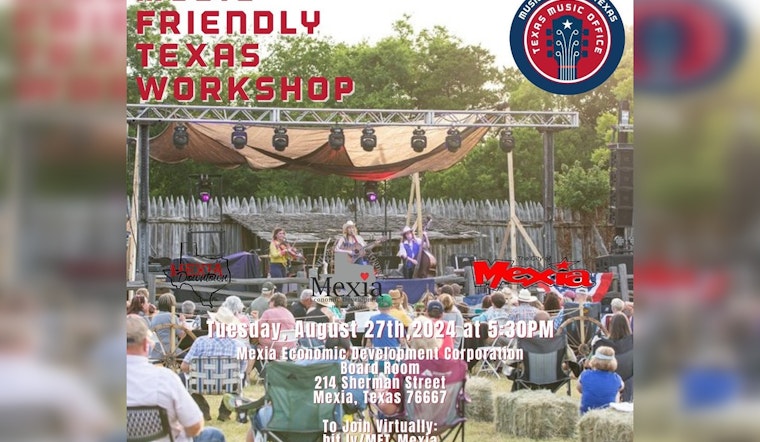 Governor Abbott Announces Music-Friendly Workshop in Mexia to Boost Texas Music Industry