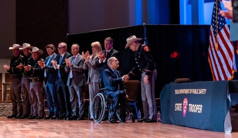 Governor Abbott Honors Outgoing DPS Director Steve McCraw at Austin Graduation Ceremony
