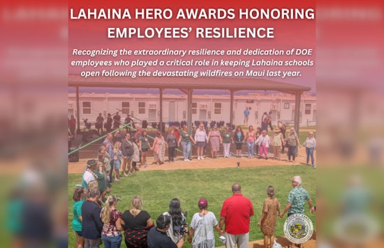 Governor Josh Green Introduces Lahaina HERO Awards to Recognize Maui Educators' Resilience Post-Wildfires, with Support from Benioff Donation