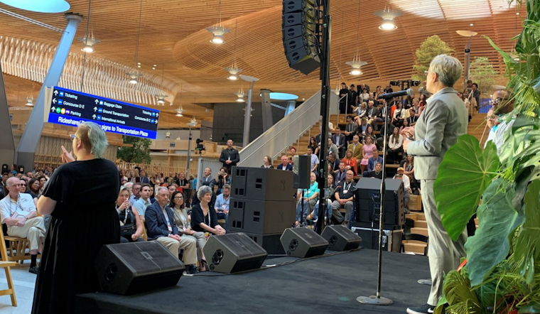 Governor Kotek Champions Sustainability at Portland International Airport's New Terminal Unveiling