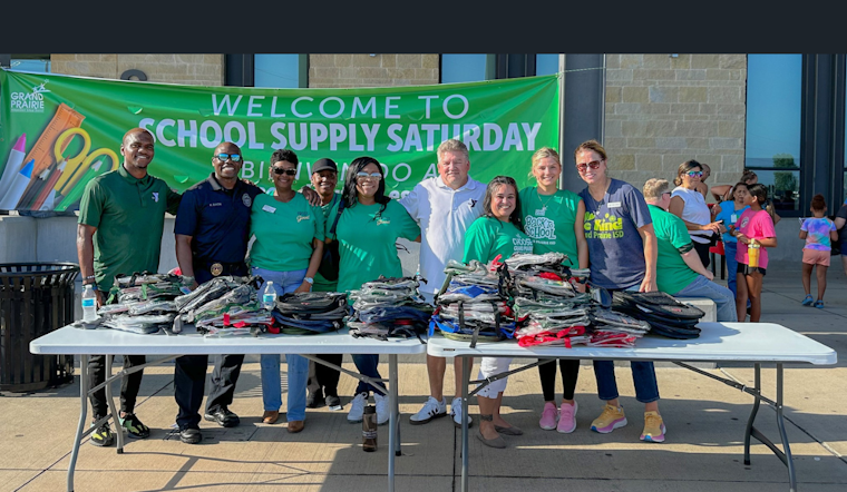 Grand Prairie Police Distribute 10,000 Free Backpacks to Students in Community Engagement Effort