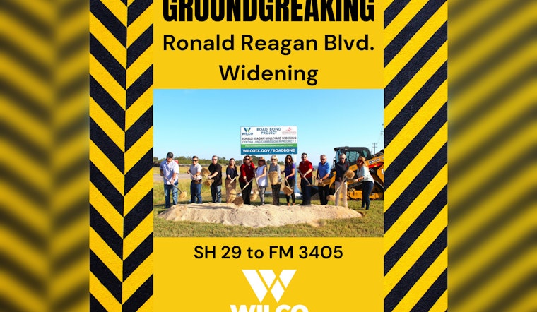 Groundbreaking Ceremony Launches Long-Awaited Ronald Reagan Blvd. Expansion in Williamson County