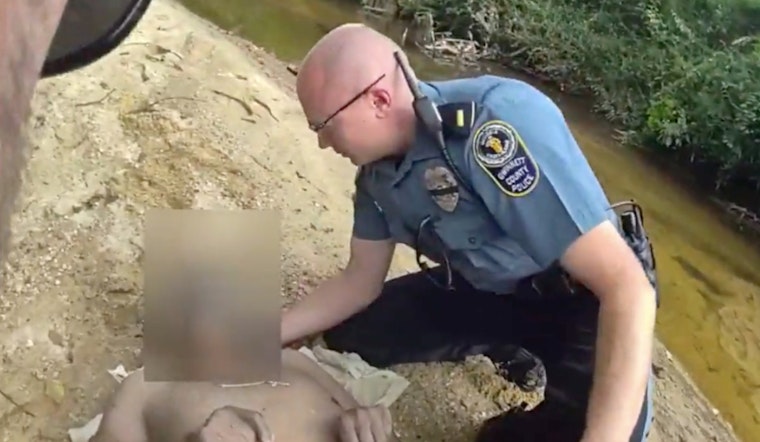 Gwinnett County Police Heroically Rescue Elderly Man from Buford Creek After Intensive Search Operation