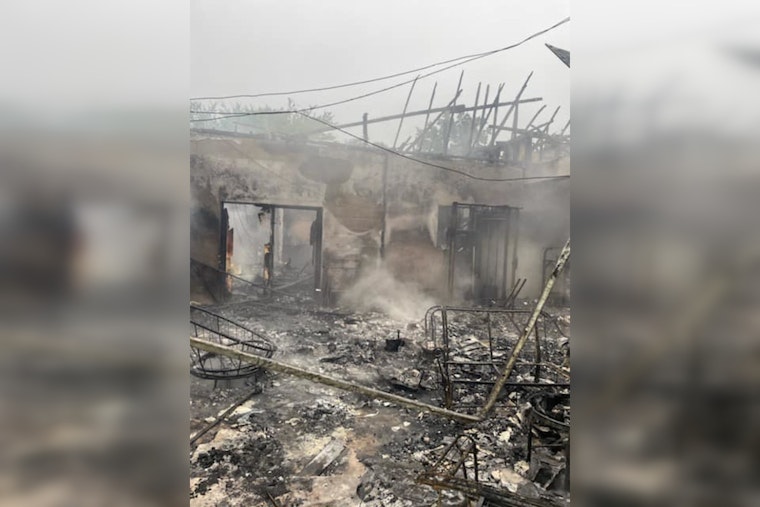 Haines City Home Ravaged by Fire After Lightning Strike, Family Dog Perishes