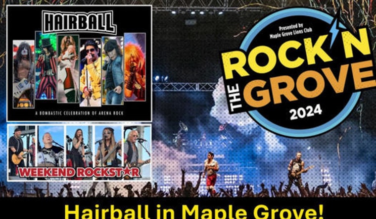 Hairball Set to Electrify Maple Grove with Headlining Act at Rock'N The Grove 2024