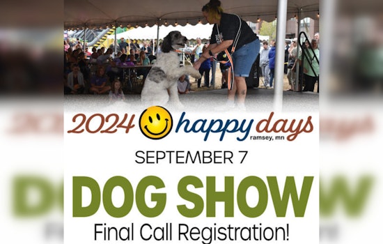 Happy Days Dog Show Invites Pups to Compete in Ramsey – Register by Sept 2!