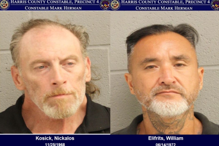 Harris County Deputies Arrest Two Suspected of Vehicle Theft Following Traffic Stop