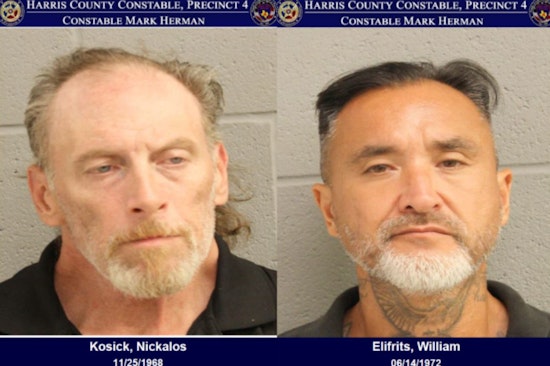 Harris County Deputies Arrest Two Suspected of Vehicle Theft Following Traffic Stop